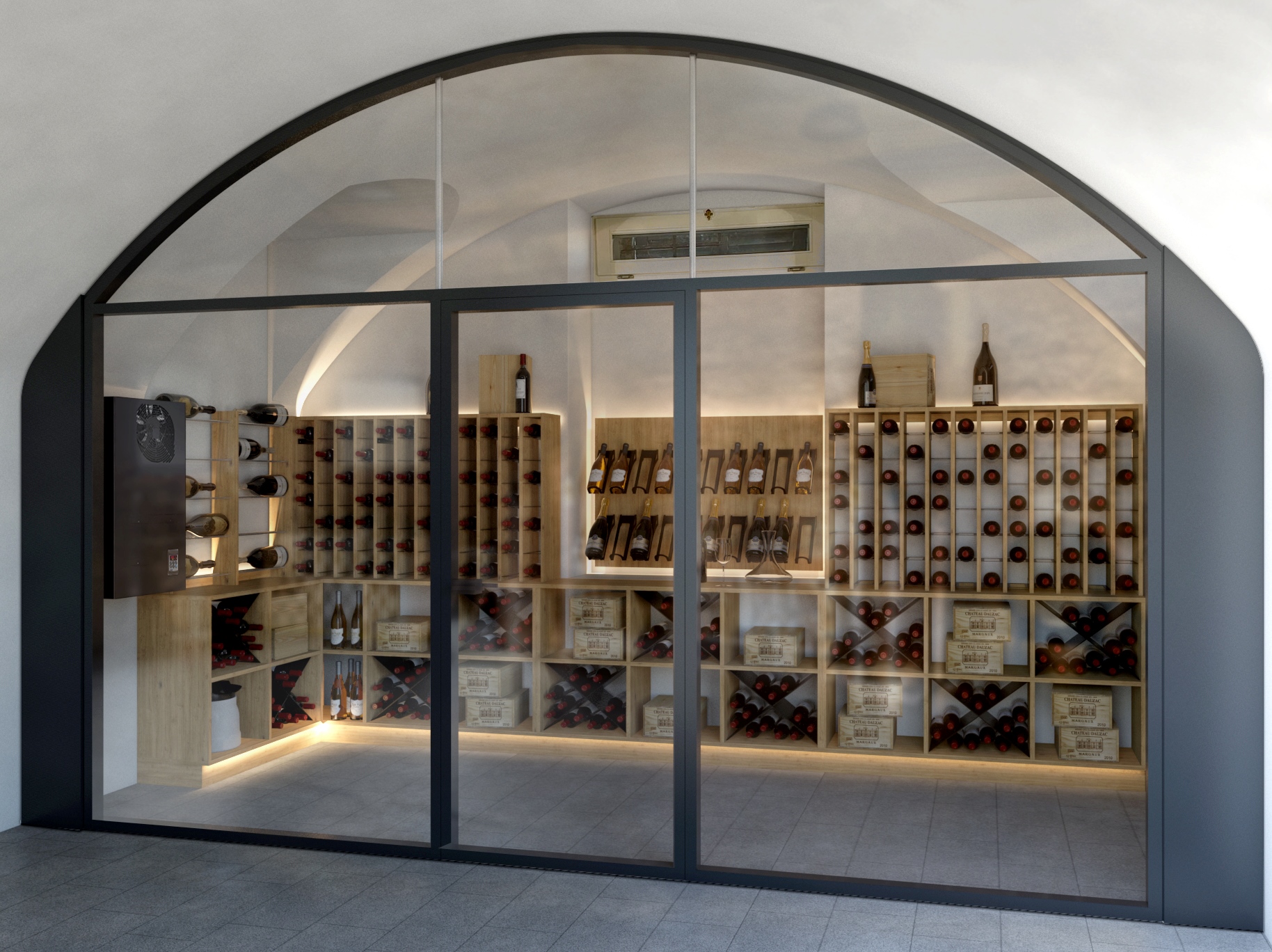 Esigo Wineroom Contract Pareti02