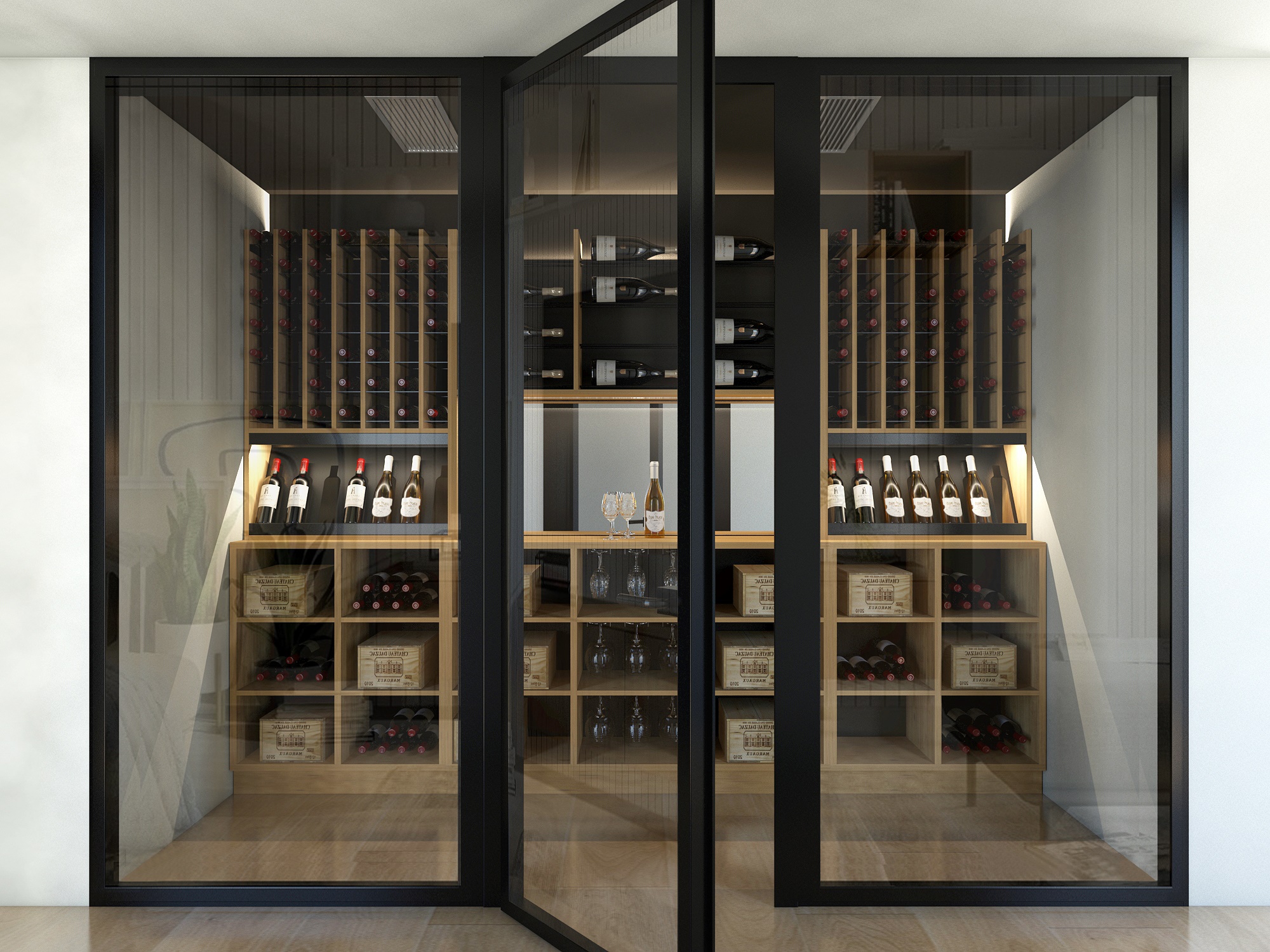 Esigo Wineroom Contract Pareti04