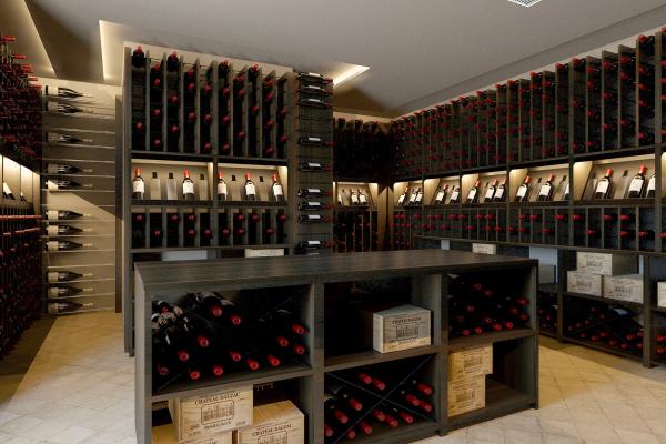 Cantina vini climatizzata per Hotel 5 stelle